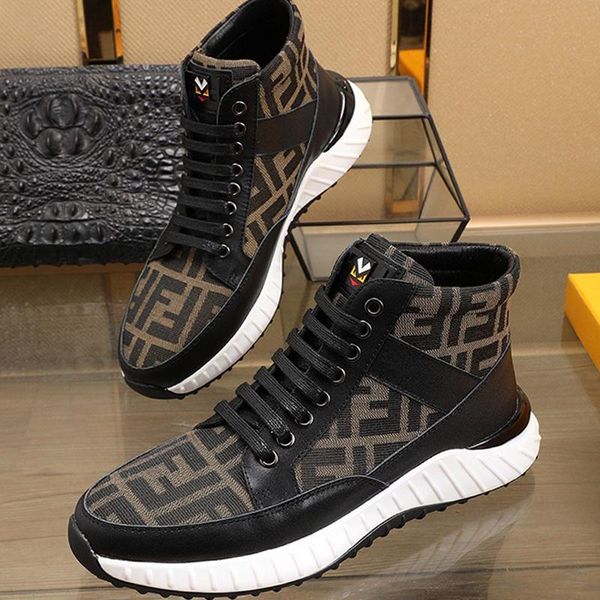 

new arrival mens shoes fashion classic autumn and winter footwears luxury lace -up plus size sports men boots herren luxus marken schuhe, Black