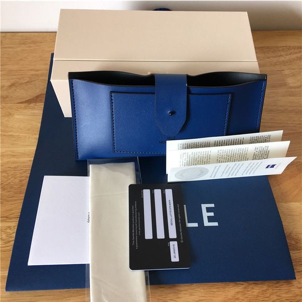 

internet sun celebrity 2019 new packaging blue box gm sunglasses box qin lan cat's eye sunglasses gold label v brand
