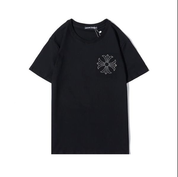 

high-quality cotton new o collar short sleeve t-shirt 2020 fantastic modal cotton high-quality men wear t-shirt casual fashion, White