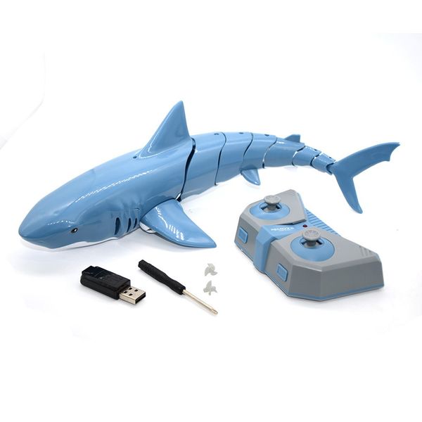 

2020 new water toys remote control toys waterproof rc shark toys for children kids