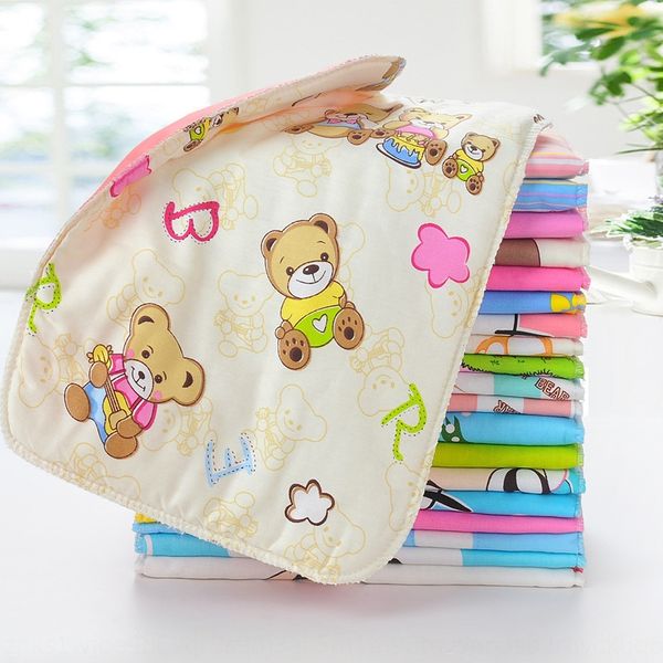 

newborn baby cotton pad washable waterproof and leak-proof pad three-layer cotton baby stroller small cushion diaper diaper cushion