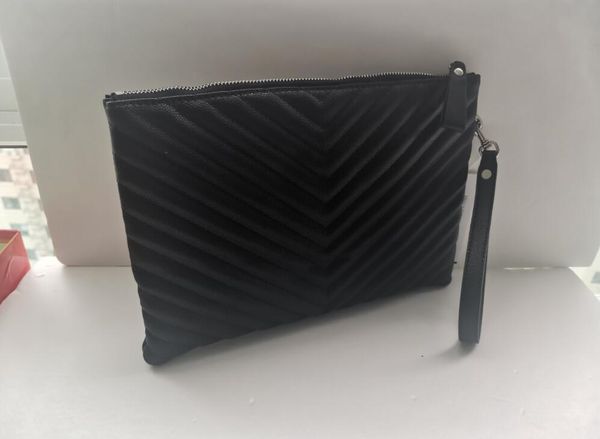 

waterproof toiletry new pouch shipping women protection for clutch leather 29x21x1.5cm bags cosmetic travel makeup oqxhn, Red;black