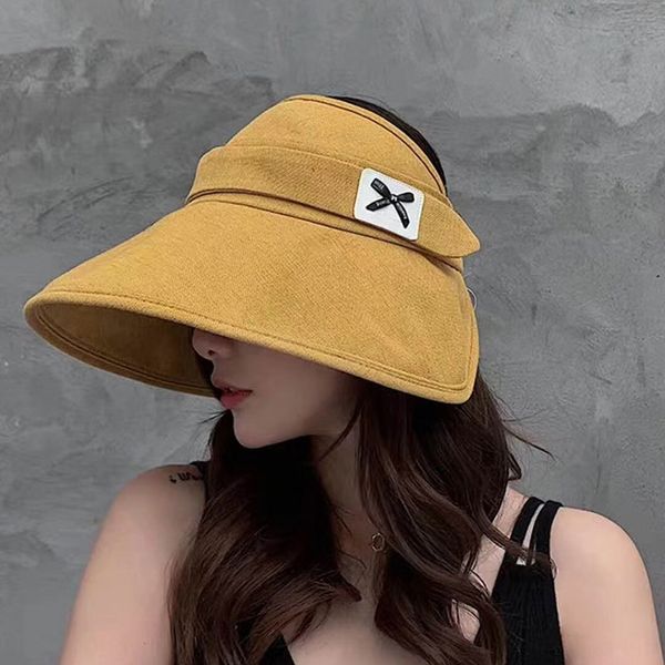 

female korean leisure adjustable empty female korean casual sun outdoor travel large eaves sun hat adjustable empty hat, Blue;gray