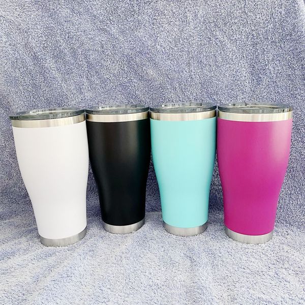 

30oz талии образный автомобиль 20oz дугообразные нержавеющей стали автомобиля льда стекла стакан пива хулиган кубок двухслойные чашки холодо