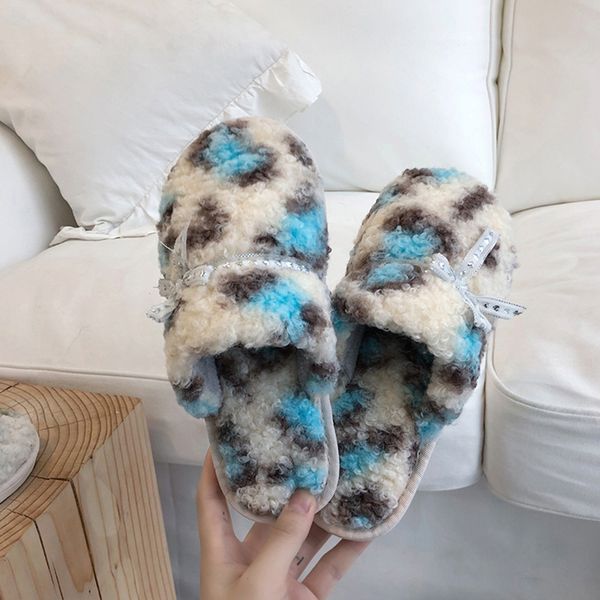 

womens slippers new bow cotton slippers ladies cute winter warm indoor non-slip home shoe zapatos de mujer, Black