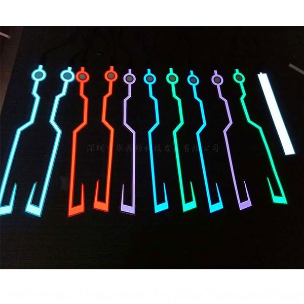 

безопасность tiktok такой же высокий водонепроницаемый шлем полоса ночь diy ночь свет комплект лошадь свет модифицированный мотоцикл мотоцик, Black