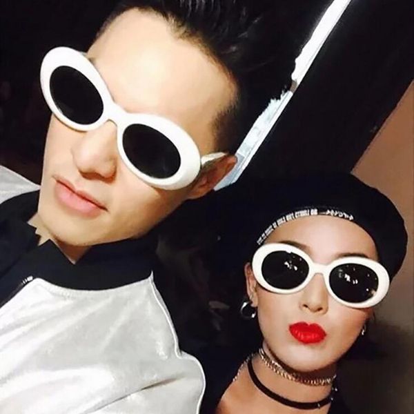 

2020 Fahion Ins Vintage Design Kurt Sunglasses Fashion Cobain For Men/Women Mirrored Glasses Retro Female/Male Sun Glasses UV400 Goggles
