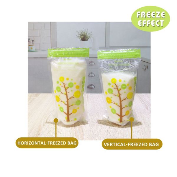 

112pcs baby breast milk storage bags leak proof sterilized er storage bag capacity 235ml/8oz