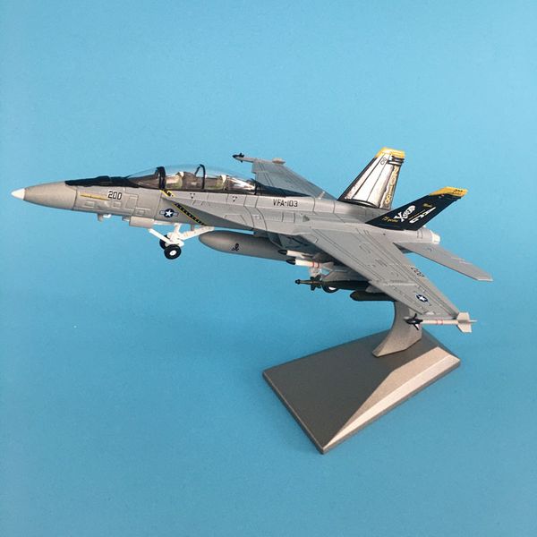 

1/100 military model toys f/a-18 fighter diecast metal plane aircraft airplane model toy for collectio t200727