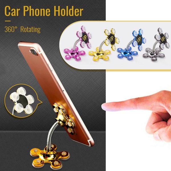 

universal portable car phone holder in the car 360 gps stand bracket support smartphone voiture phone holder for iphone samsung table
