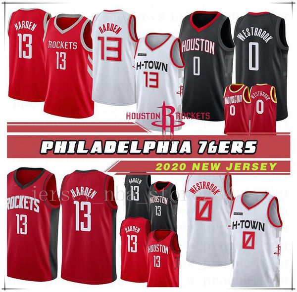 

new season men basketball jerseys james 13 harden 0 westbrook 34 olajuwon stitching basketball jerseys quality, Black;red