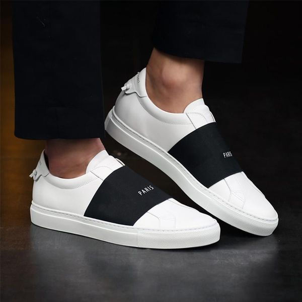 

конструкторы новый париж мужчины женщины платформа trainer luxury comfort повседневный обуви тапки mens досуг кожаные ботинки chaussures тре, Black