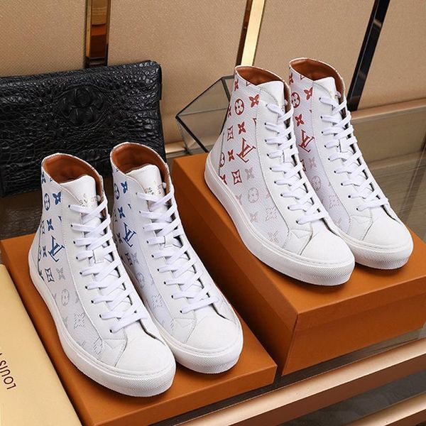 

luxury men shoes sneakers casual fashion boots mens shoes zapatos de hombre tattoo sneaker boot luxury design chaussures pour hommes sal, Black