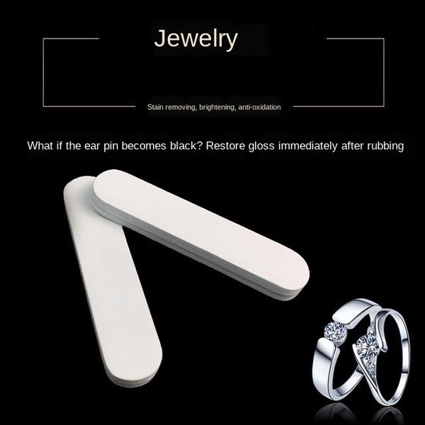 

6gttj high-efficiency silver wiping stick double-sided dual-use jewelry polishing strip derusting rod sterling silver jewelry polishing rod