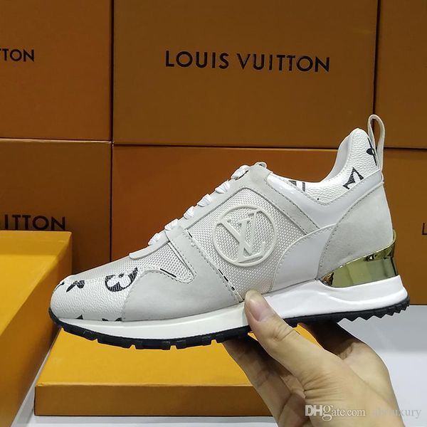 

fashion luxury women shoes flats casual sneakers breathable design recreational women shoes running outdoor footwears with origin box womens, Black
