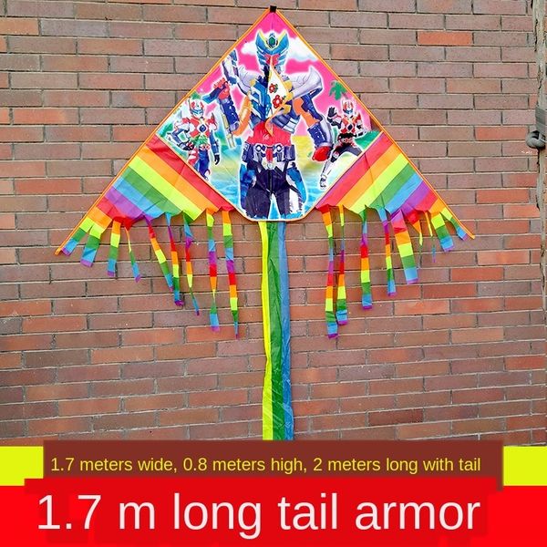 

weifang weifang k children's thread whee cartoon children's multi-tail long-tail kite cartoon kite thread wheel