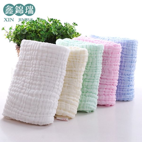 

six-layer washable cotton gauze bubble gauze pleated bath towel baby bath towel children's soft absorbent cover