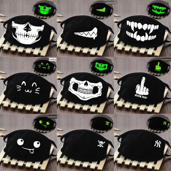 

1pc 3d printing magic skull scarf multi-function half face mask neck er skull scarf anti-uv cycling bandana outdoor sports headwea #933#7#43, Black