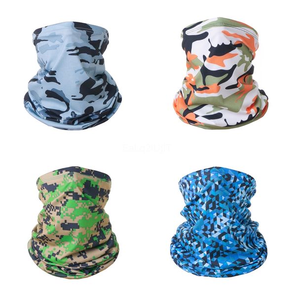 

камуфляж полиэстер шарфов face mask dust спорт на открытом воздухе велоспорт банданы отдых туризм размывов headwear волшебное череп шарф # 6, Black