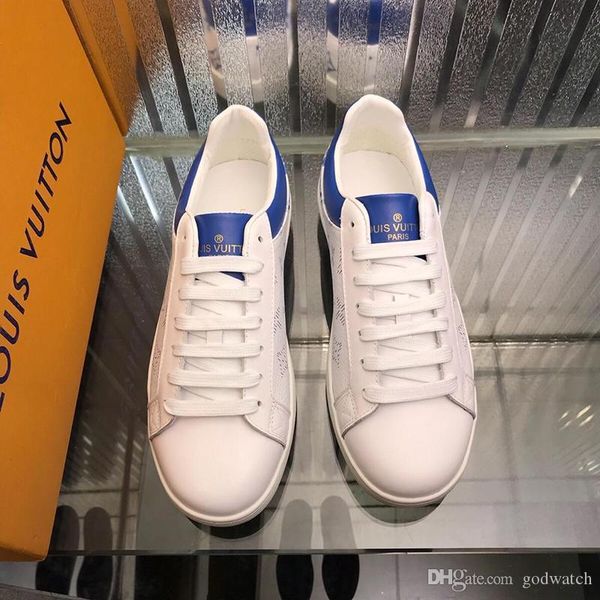 

luxembourg sneaker men 's shoes autumn and winter soft footwears low lace -up luxury casual men shoes zapatillas homb