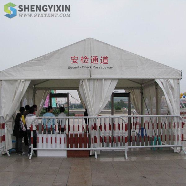 

outdoor warehouse tents event tents with aluminum alloy aluminum frame outdoor white exhibition tents support customiztion pvc fabric