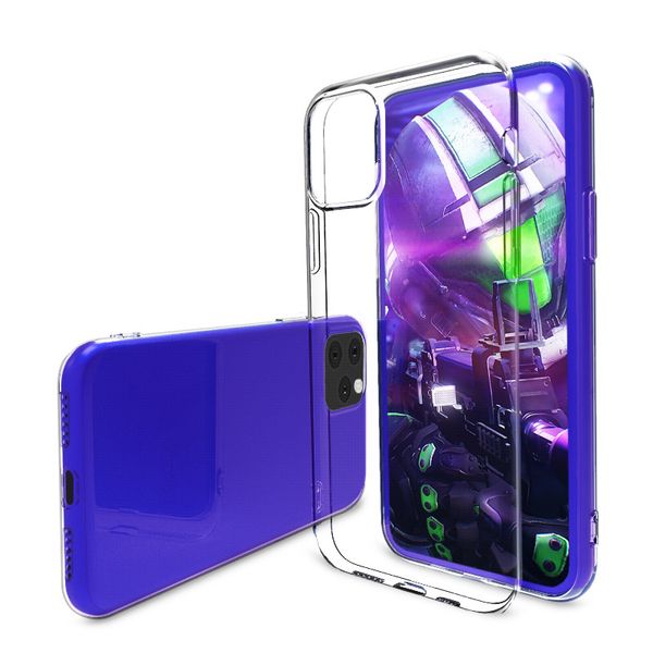 Capas de telefone tpu transparentes para iphone 15 pro max 14 13 samsung galaxy s24 plus a05 a15 a25 a35 a55 5g capas macias transparentes ultrafinas