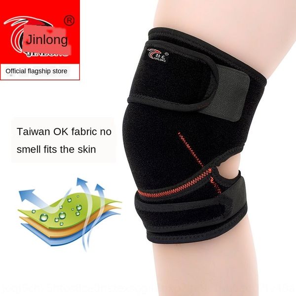 

4sqpe jinlong knee protection warm men's knee joint set paint teng sports women's c keep warm-proof wind-proof riding climbing old, Black;gray