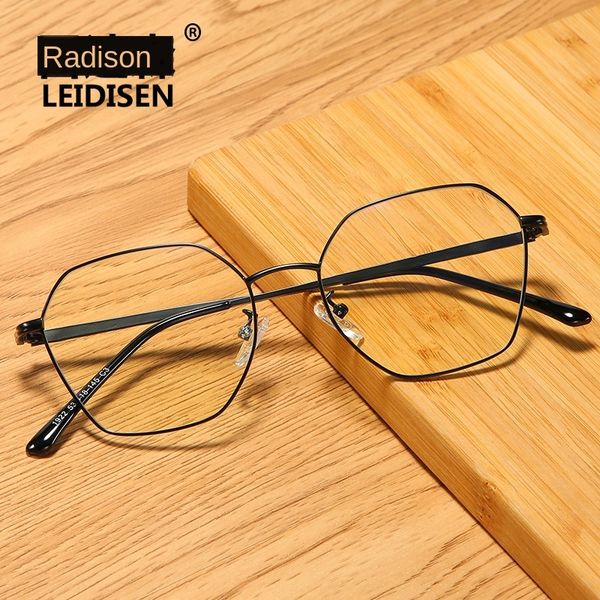 

radisson new korean fashion metal student blue-proof frame men's and women's round fashionable glasses glasses frame 1922, Silver