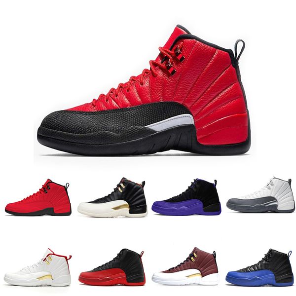

обувь 12s баскетбол для мужчин утепленных gym red cny грипп игры gamma синий темно-серый мастер такси мужские спортивные дизайнерские кроссо, Black
