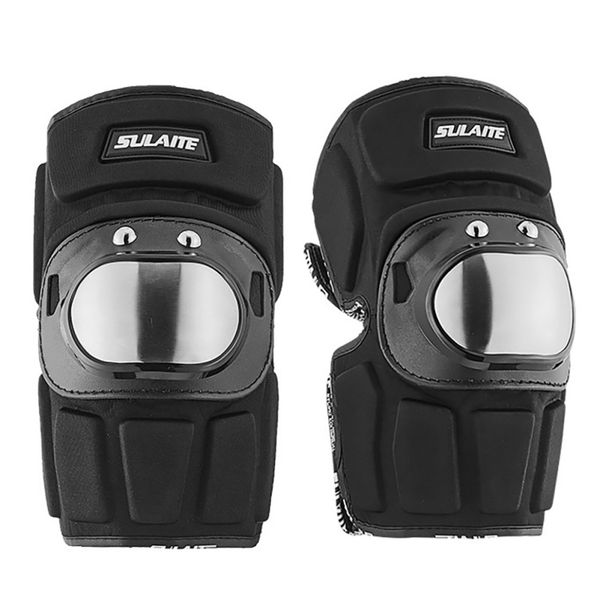 

4pcs/set elbow knee sleeve pad breathable adjustable eva pe shell arm leg protective guard protector outdoor /cycling roller new, Black;gray