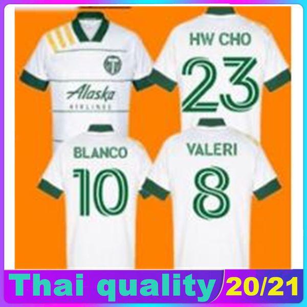 

new 2020 2021 mls portland timbers home soccer jerseys 20 21 blanco chara valentin valeri men football jersey shirts, Black;yellow