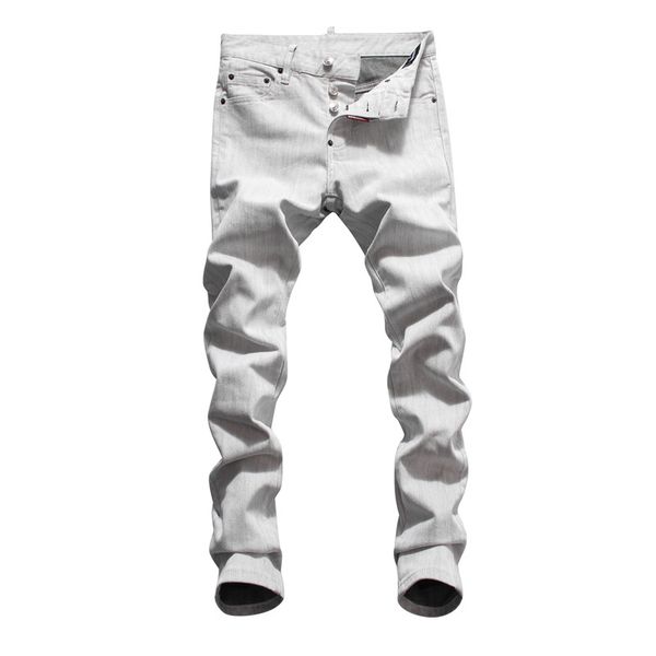 

2020 mens distressed ripped biker jeans slim fit motorcycle biker denim for men fashion hip hop new arrivals brand trousers, Blue