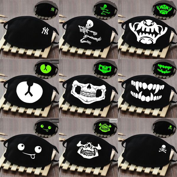 

billie eilish riding bicycle motorcycle headskull scarf variety turban starry digital printed novelty bandanas magic headband multi head #86, Black