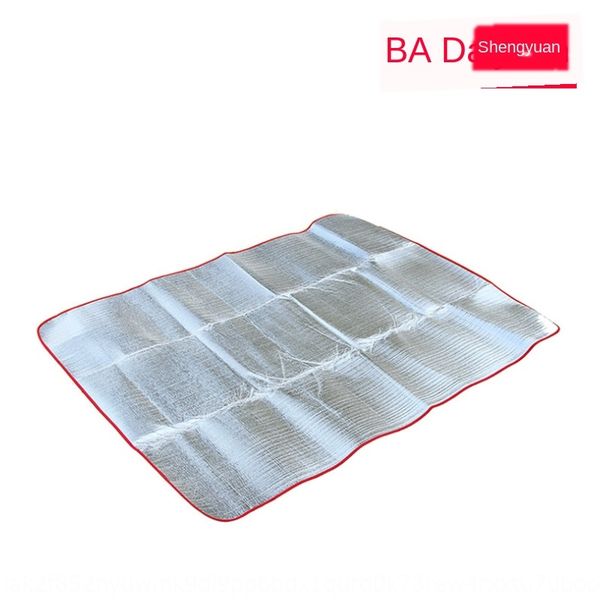 

0kbog 150 200см открытой двухсторонней алюминиевой пленка влагостойких 150200cm прилив на открытом воздухе прилив коврик алюминиевой фольгой