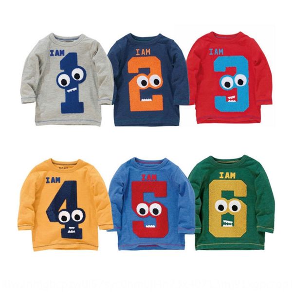 

autumn men women children's long-sleeved children's children t-shirt style. children t-shirt, Blue