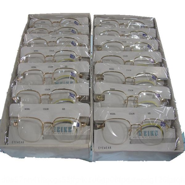 

half frame brushed metal - presbyopic glasses resin presbyopic glasses, Silver