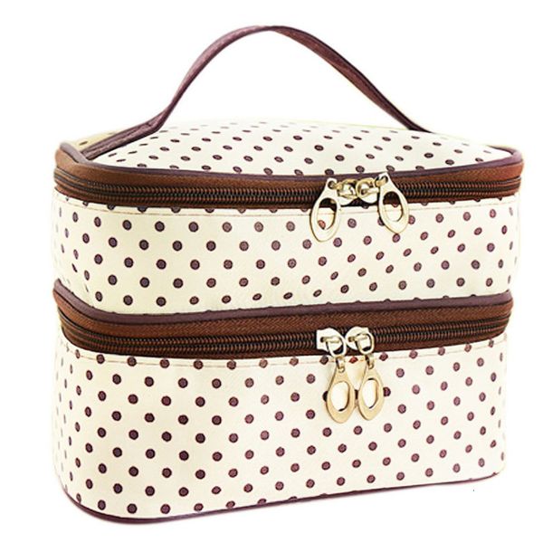 

sale travel toiletry beauty cosmetic bag makeup case organizer zipper holder handbag bolsa de maquillaje trousse de maquillage