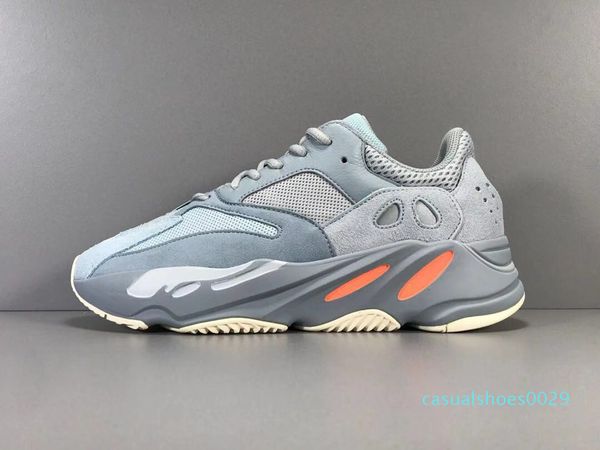 

2019 новых kanye west дизайнер кроссовок 700 wave runner сиреневый кроссовок мужчин и женщин new инерция static c29, Black