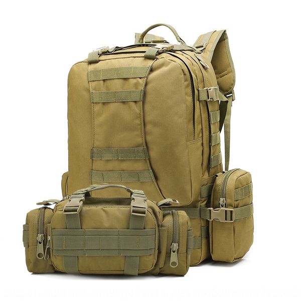 

multifunctional outdoor combination outdoor camouflage waterproof tactical backpack large capacity mountaineering army fan backpack