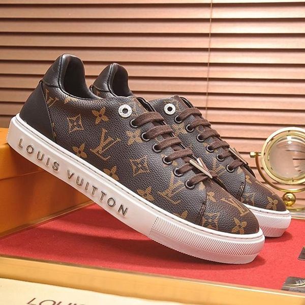 

2020 men shoes fashion sneakers lace -up chaussures pour hommes men luxury luxury shoes fashion footwears rubber soles with original box
