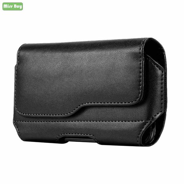 

universal phone bag waist belt clip pouch for motorola moto g7 power g7 play g7 plus p30 note oneversion flip case leather cover