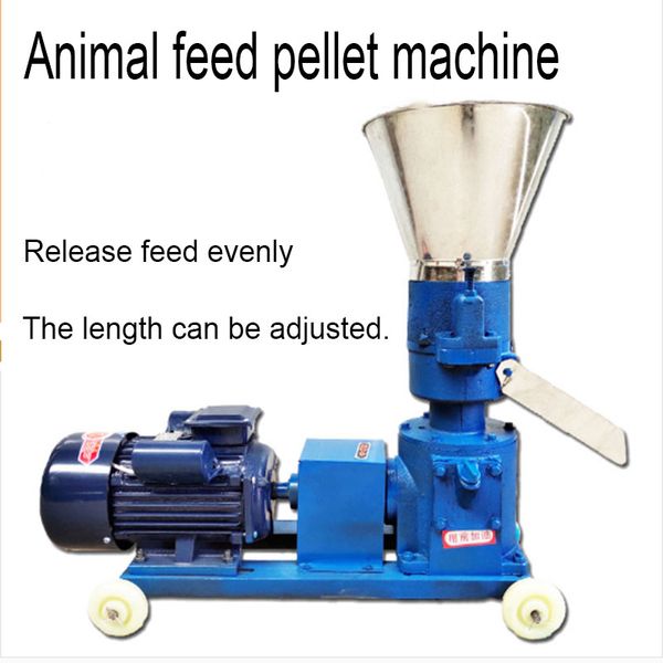 

4kw pellet mill feed / wood pellet mill machine pelletpress with star-delta starting feed wood pellet mill machine, with motor