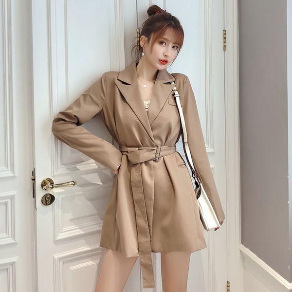 

comelsexy новая осень для похудения подкладка женский пояса краткое твердая женщины all-match офис ladies vintage сыпучие средней длины пидж, White;black