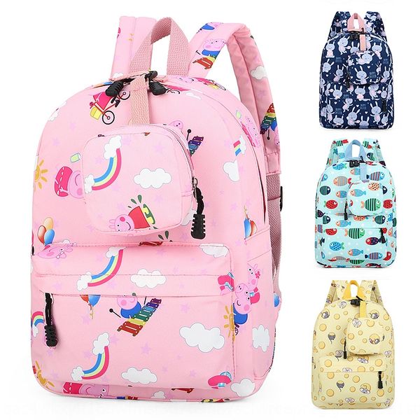 

school season little bear kindergarten baby bag 2020 new korean cartoon cute little backpack pig children backpack