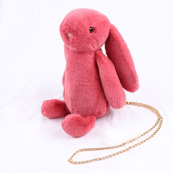 

cute fluffy plush bag girl cartoon messenger bag shoulder