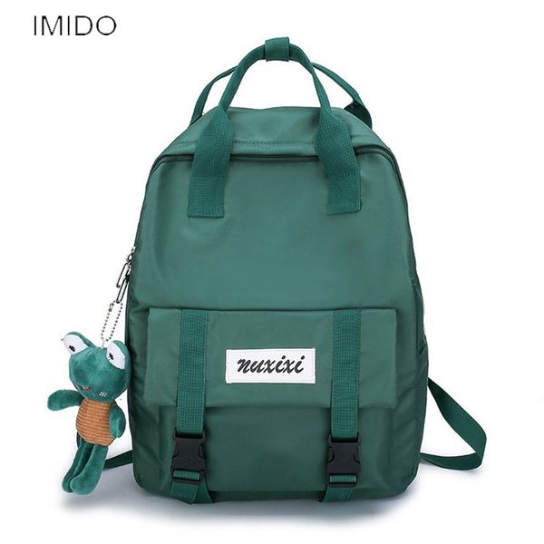 

женщины рюкзак сумка schoolbag студент холст корейский повседневная trend средней школы девушки путешествия учиться в россии плечо сумка сма