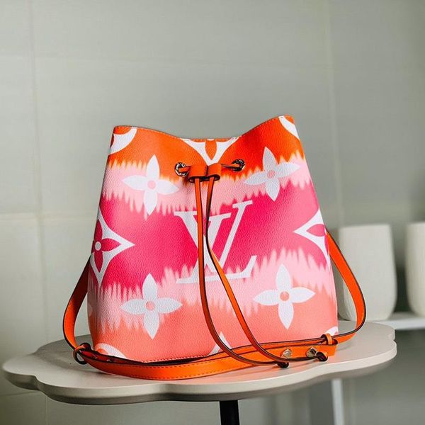 

новый 2020 женская кожа ковш сумки сумки drawstring мешок плеча высокого качества роскошная женщины vintage crossbody сумки продажа