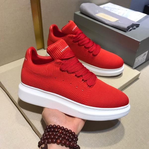 

s2019 весной мужская обувь вязать возросший спорт повседневной обуви прилива мужской диких сетки панель обувь доставка оригинальной коробка, Black