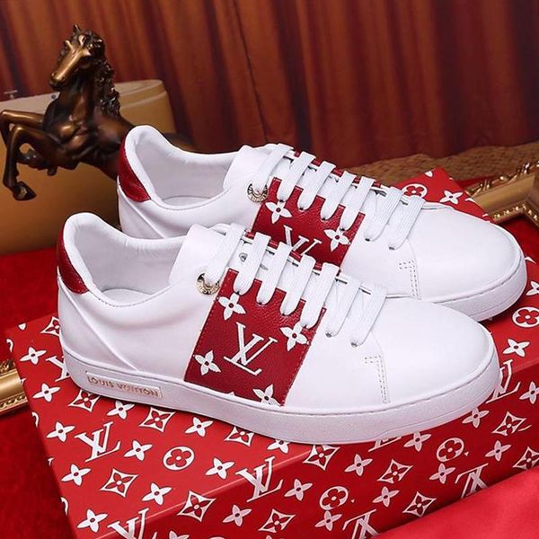 

luxury womens shoes sneakers casual leather fashion footwears lace -up design women shoes fashion frontrow sneaker chaussures de femme sale, Black