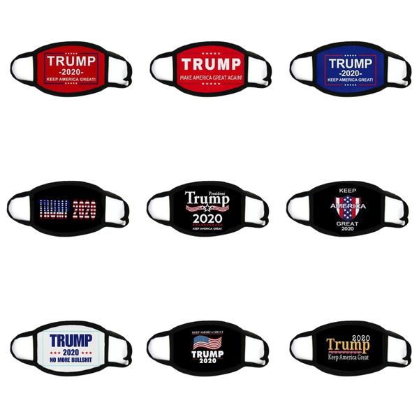 

3d mask 2020 trump pattern summer breathable mask dustproof fashion printing ice silk fabric washable xd23427#969